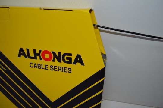 Оплетка тросика переключения, 4мм, Alhonga цена за 1м. (Бухта-50м), код 40710