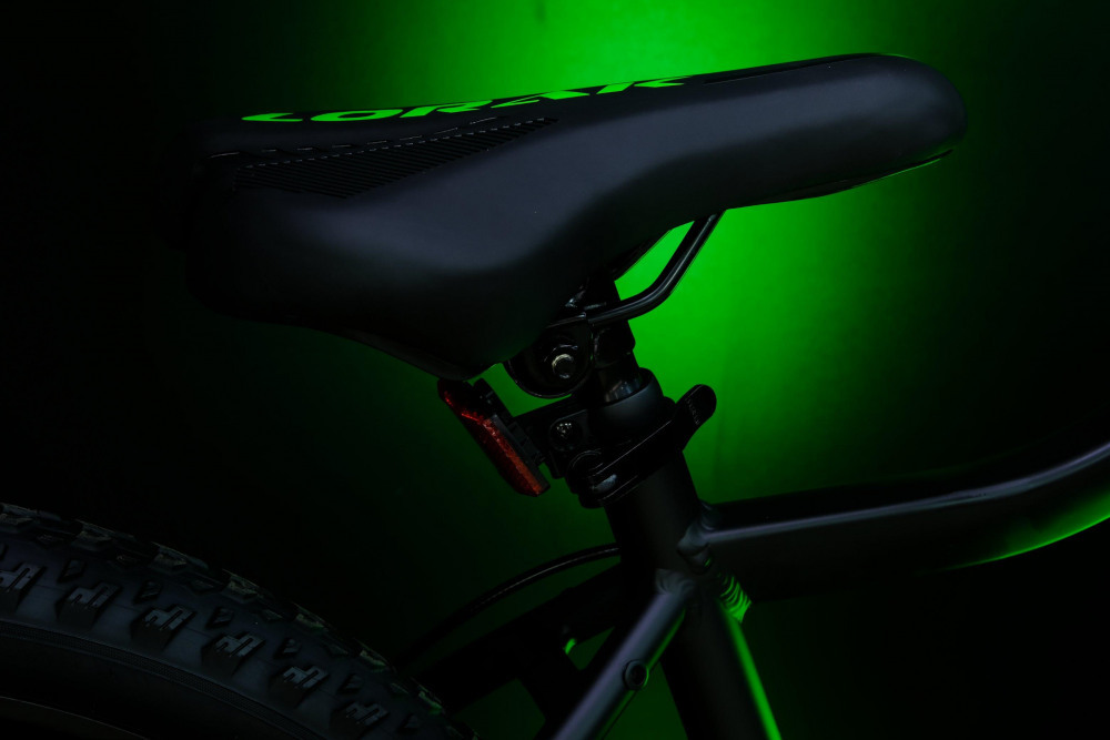 LORAK Safe PLUS 26 Матовый Чёрный/Зелёный